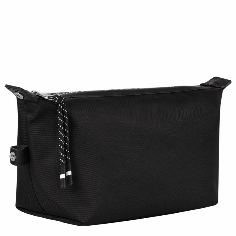 Black Longchamp Le Pliage Energy Men's Toiletry Bags